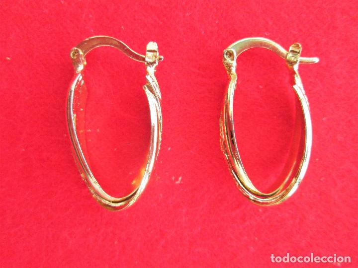 Joyeria: AROS CHAPADO EN ORO - Foto 3