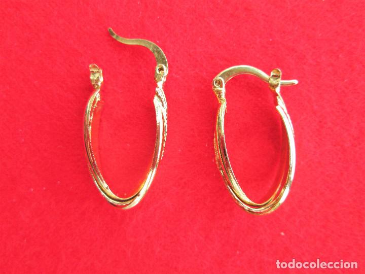 Joyeria: AROS CHAPADO EN ORO - Foto 4