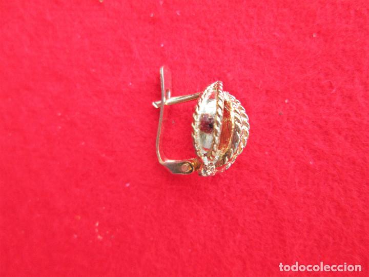 Joyeria: PENDIENTES CHAPADO EN ORO . - Foto 4