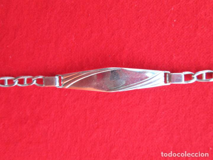 Joyeria: PULSERA DE PLATA 925 mm. - ESCLAVA - PUNZONADA 9 Gr. - Foto 5