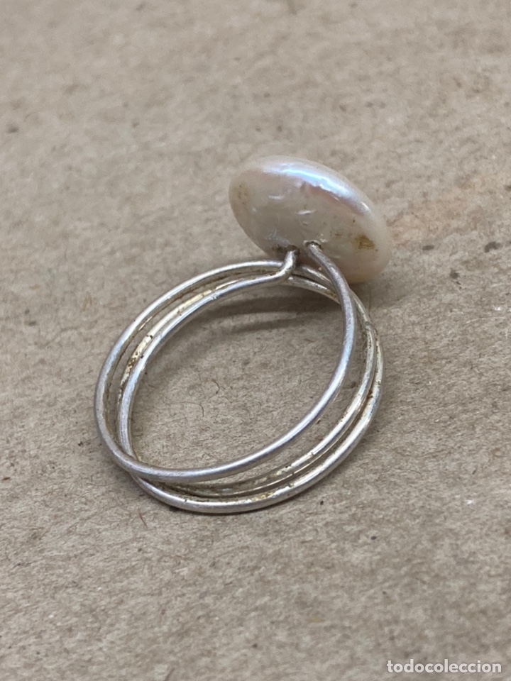 Joyeria: Sortija de plata y perla/s53 - Foto 1