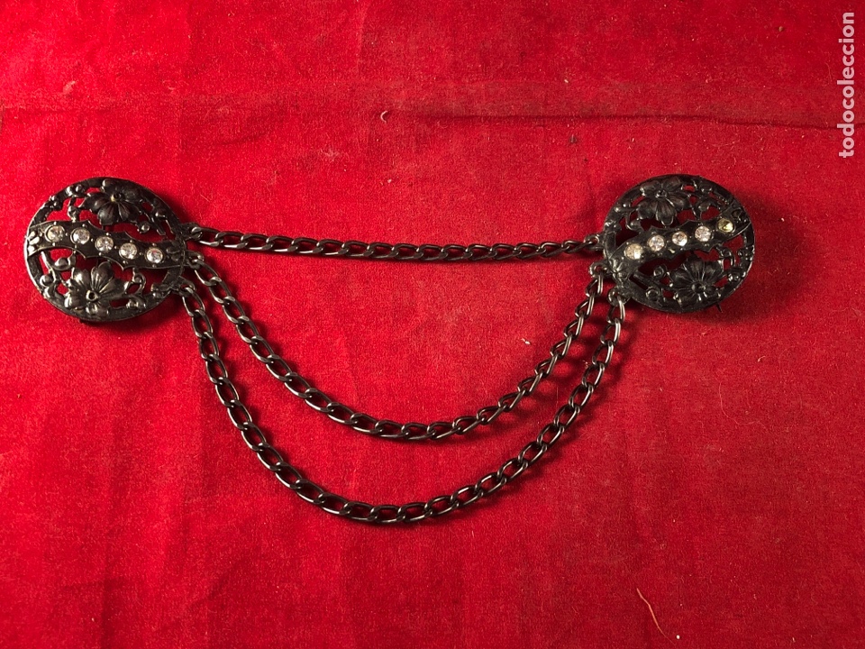 Joyeria: Bonito y antiguo broche doble - Foto 1