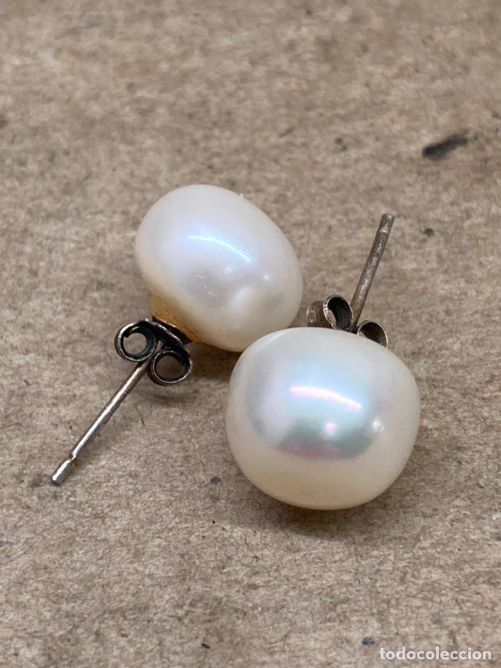 Joyeria: Pendientes de plata y perlas/P197 - Foto 1