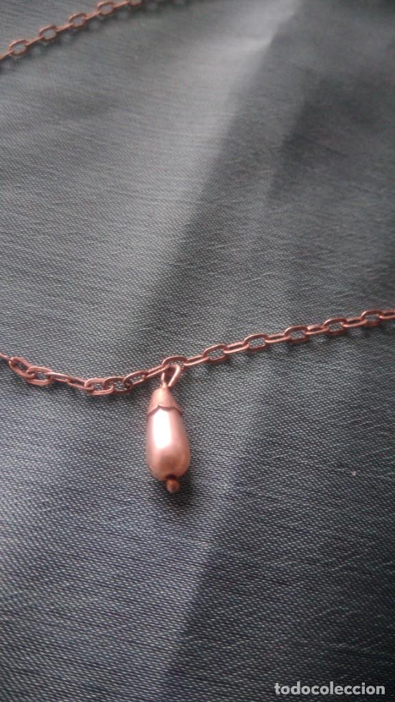 Joyeria: COLLAR DE PLATA CON TRES L&Aacute;GRIMITAS S&Iacute;MIL PERLA - Foto 3