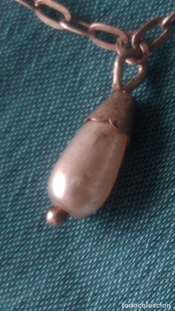 Joyeria: COLLAR DE PLATA CON TRES L&Aacute;GRIMITAS S&Iacute;MIL PERLA - Foto 7