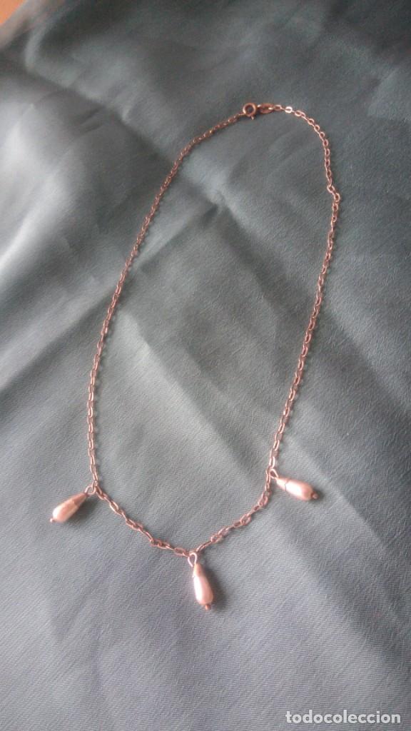 Joyeria: COLLAR DE PLATA CON TRES L&Aacute;GRIMITAS S&Iacute;MIL PERLA - Foto 13