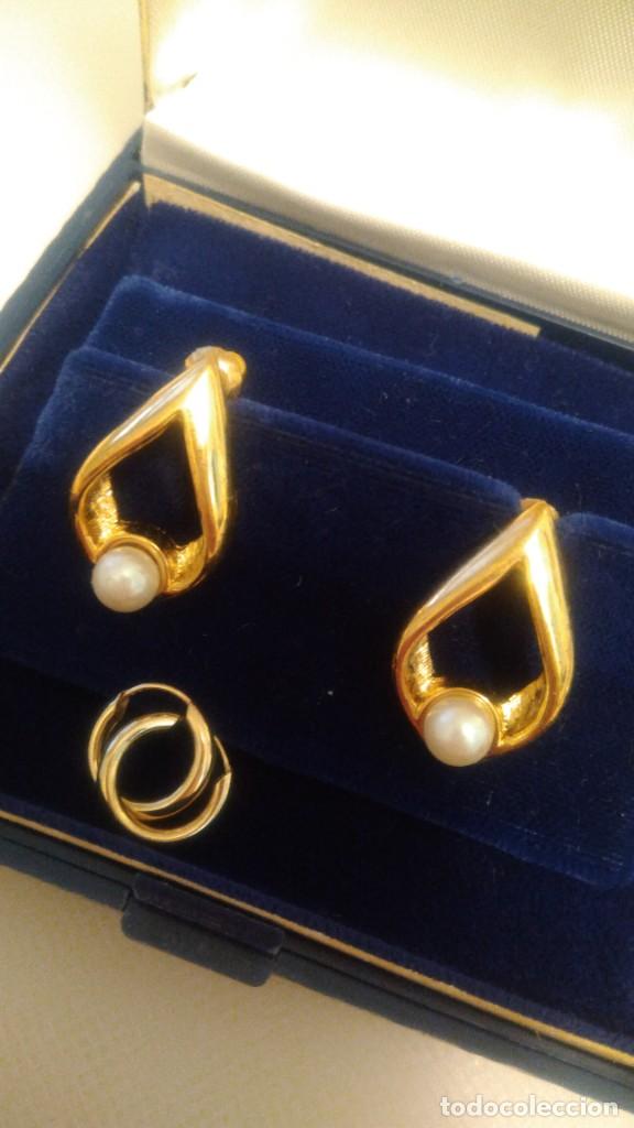 Joyeria: DOS PARES DE PENDIENTES DORADOS - Foto 5