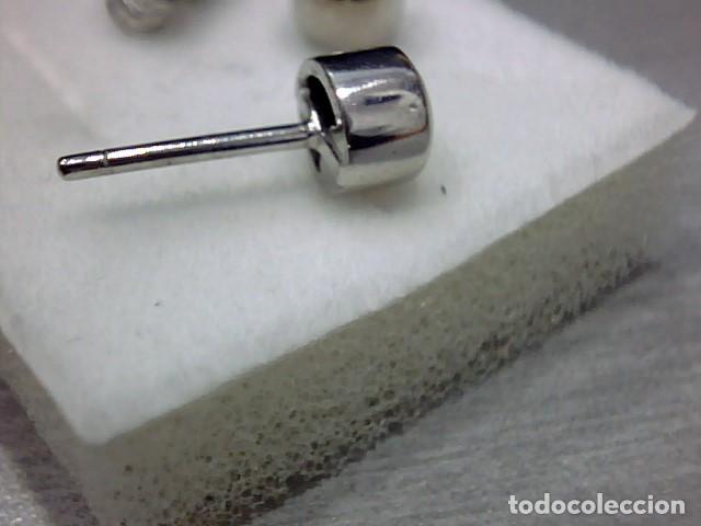 Joyeria: pendiente oro blanco 18 kts y diamantes - Foto 7