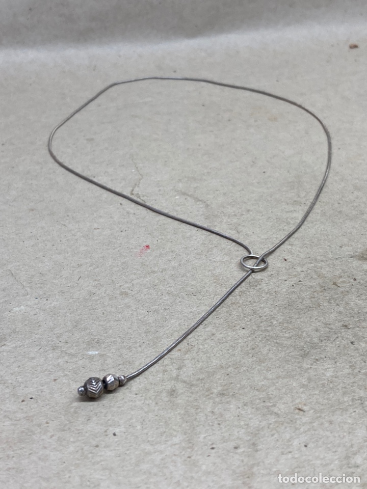 Joyeria: Cadena gargantilla de plata - Foto 3