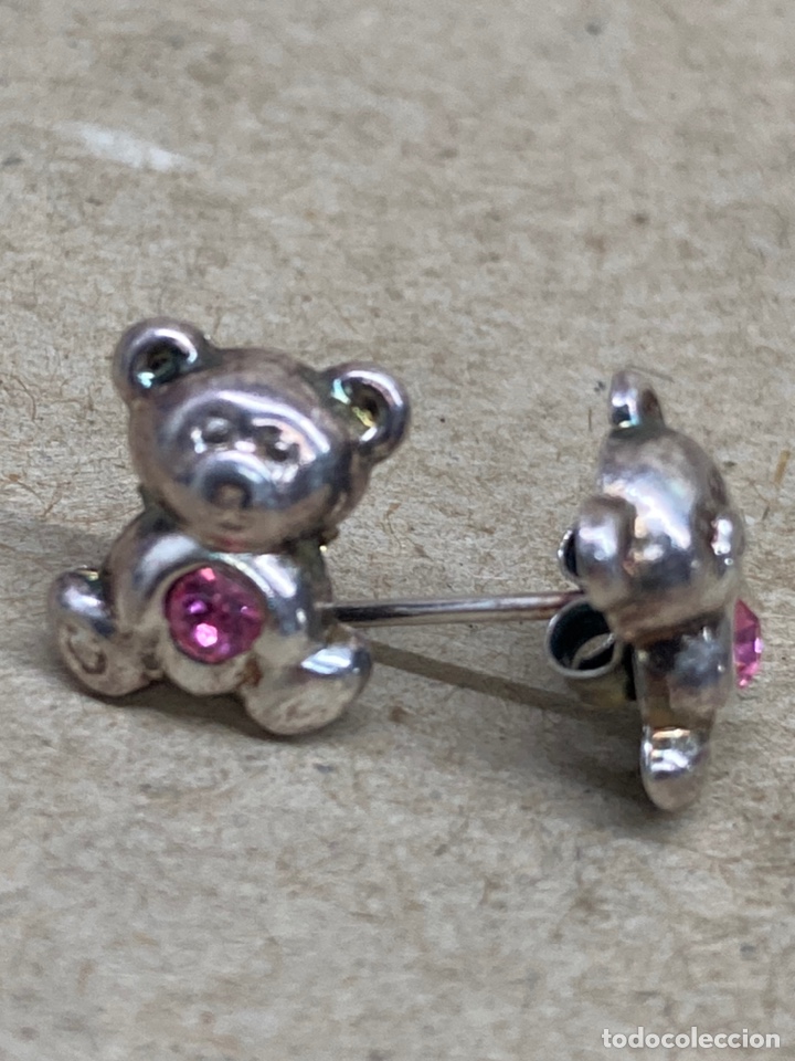 Joyeria: PENDIENTES DE PLATA DE OSO - Foto 1