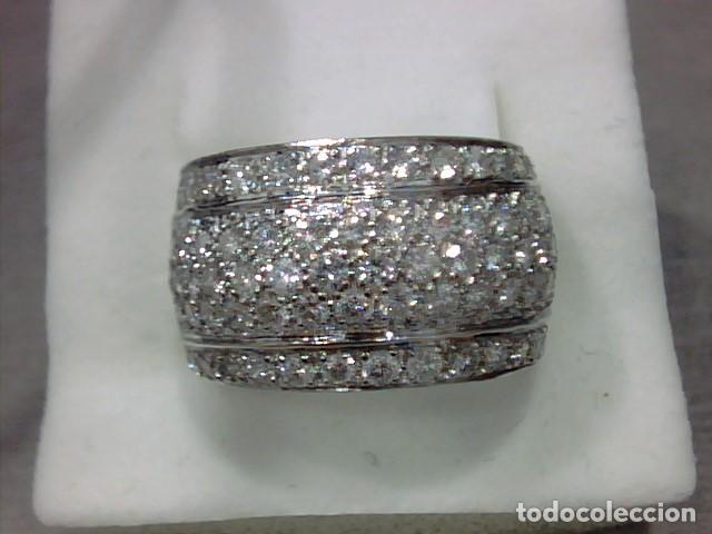 Joyeria: ANILLO ORO BLANCO 18 KL Y DIAMANTES - Foto 4