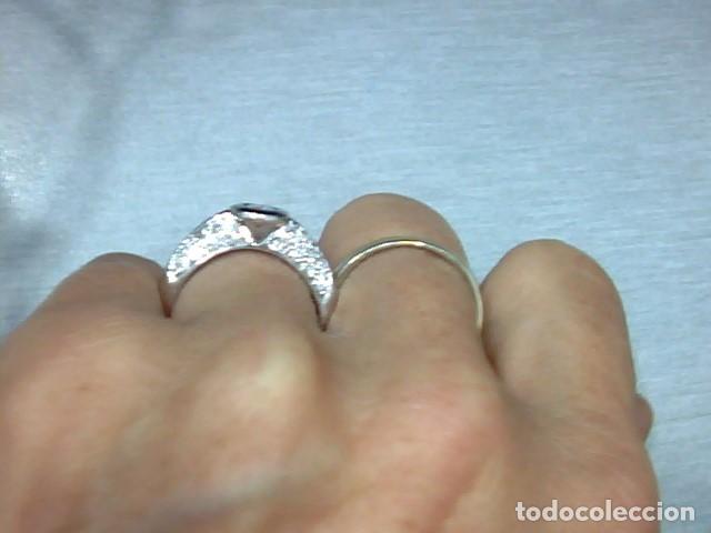 Joyeria: ANILLO ORO BLANCO 18 KL Y DIAMANTES - Foto 3