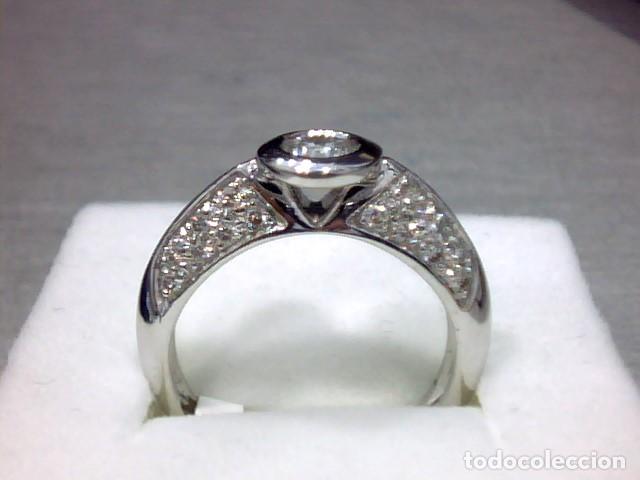 Joyeria: ANILLO ORO BLANCO 18 KL Y DIAMANTES - Foto 4