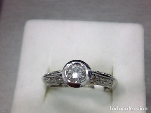 Joyeria: ANILLO ORO BLANCO 18 KL Y DIAMANTES - Foto 6