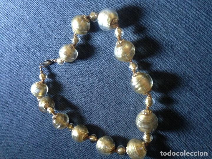 Joyeria: Collar cristal murano oro precioso - Foto 3