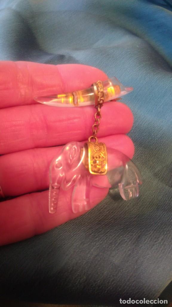 Joyeria: BROCHE MODERNISTA DE ELEFANTE DE CELULOIDE - Foto 2