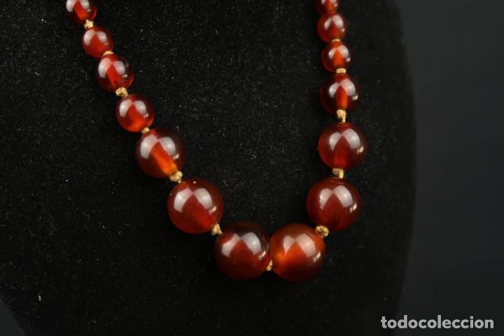 Joyeria: Antiguo Collar de Baquelita Comprobado - Foto 1