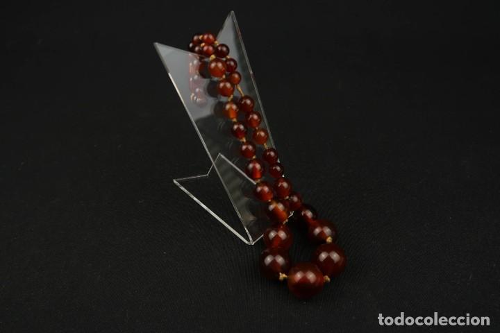 Joyeria: Antiguo Collar de Baquelita Comprobado - Foto 2