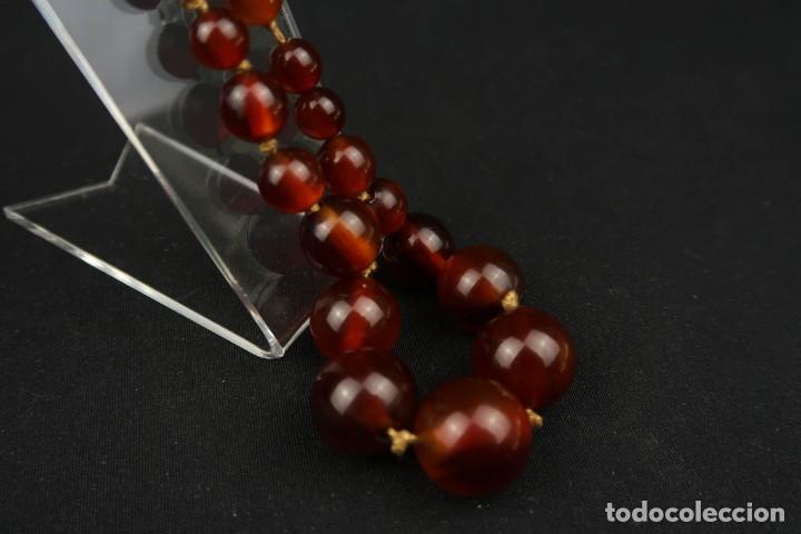 Joyeria: Antiguo Collar de Baquelita Comprobado - Foto 4