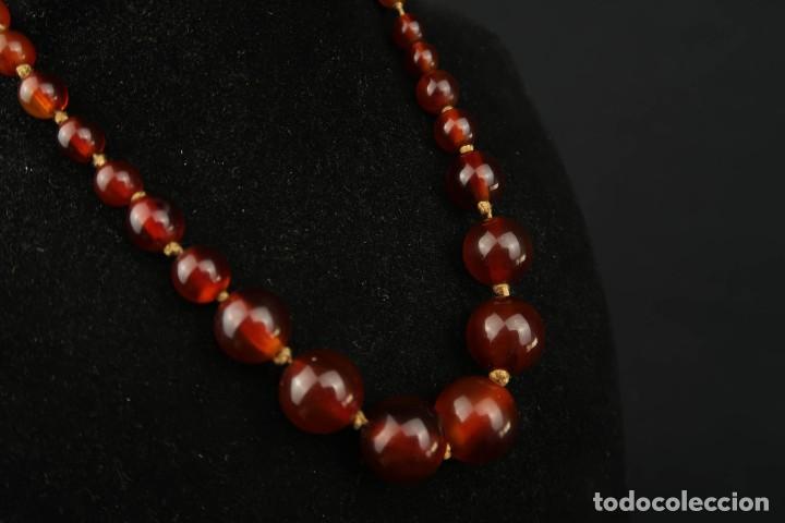 Joyeria: Antiguo Collar de Baquelita Comprobado - Foto 9