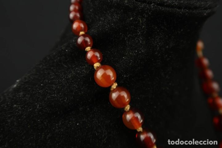 Joyeria: Antiguo Collar de Baquelita Comprobado - Foto 10