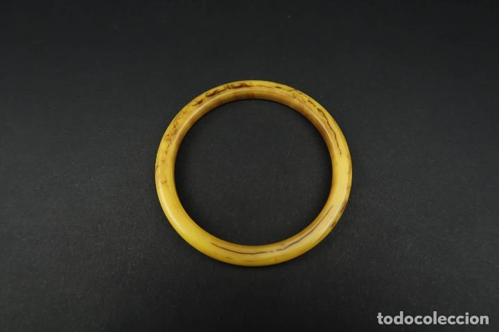 Joyeria: Antiguo Brazalete de Baquelita Comprobado - Foto 2