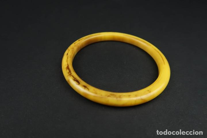 Joyeria: Antiguo Brazalete de Baquelita Comprobado - Foto 3