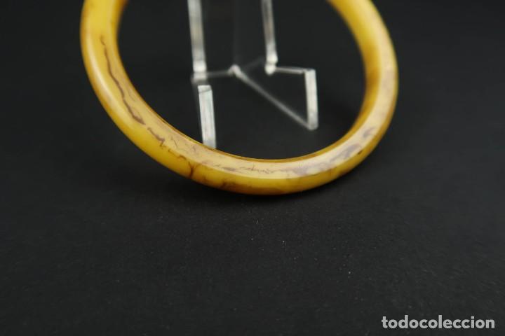 Joyeria: Antiguo Brazalete de Baquelita Comprobado - Foto 4