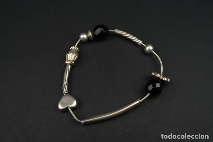 Joyeria: Antigua Pulsera de Plata - Foto 4