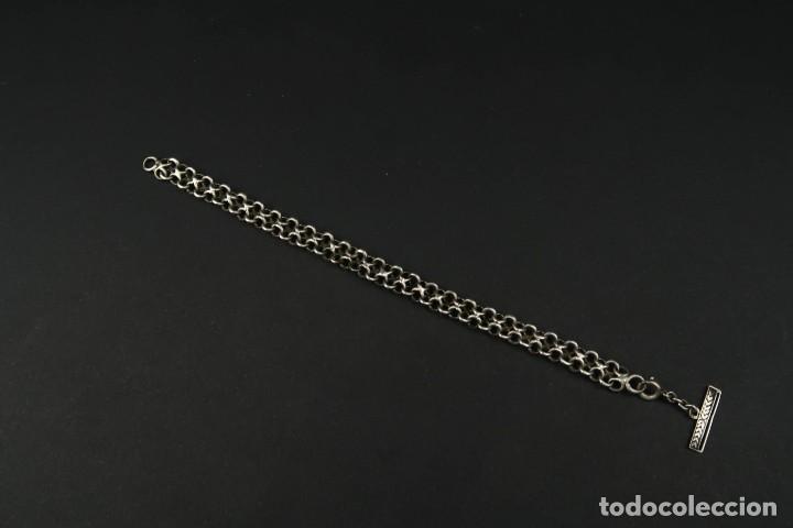 Joyeria: Antigua Pulsera de Plata - Foto 2