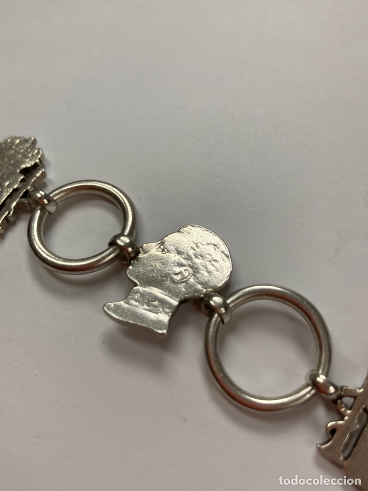 Joyeria: Pulsera de plata hecha de monedas - Foto 2