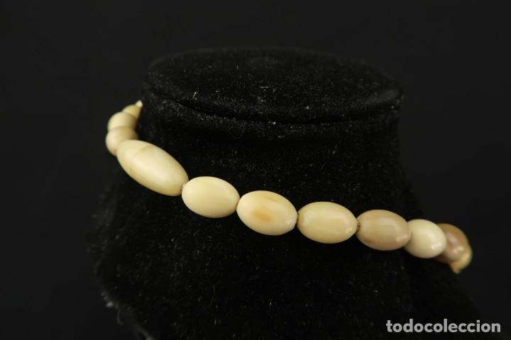 Joyeria: Antiguo Collar de Cuerno - Foto 4