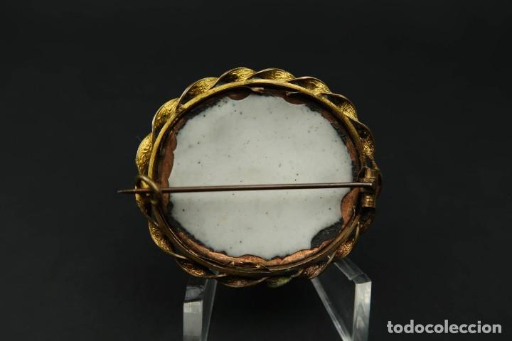 Joyeria: Antiguo Broche Frances Esmalte - Foto 7