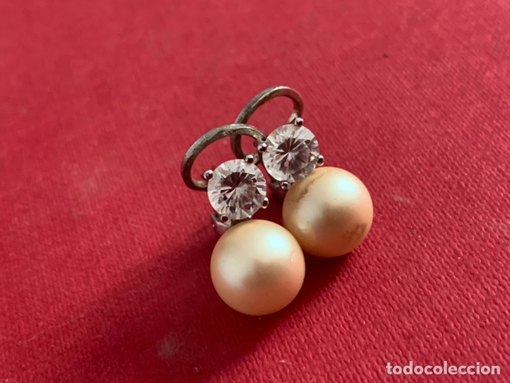 Joyeria: Preciosa pareja de pendientes de plata - Foto 1