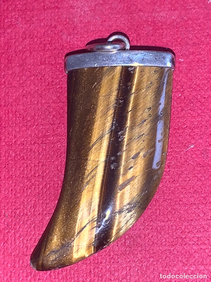 Joyeria: Colgante en plata de Ley y ojo de tigre - Foto 4
