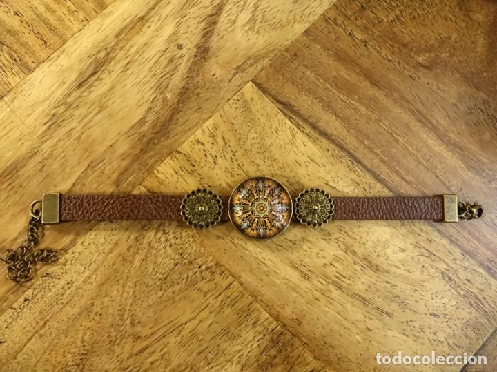 Joyeria: GRAN MANDALA CON C&Uacute;PULA DE CRISTAL HECHA A MANO - Foto 3