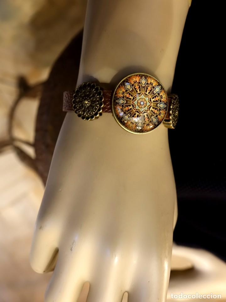 Joyeria: GRAN MANDALA CON C&Uacute;PULA DE CRISTAL HECHA A MANO - Foto 4