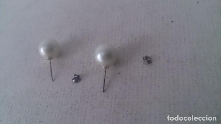 Joyeria: Pendientes de perlas y plata 925 - Foto 2