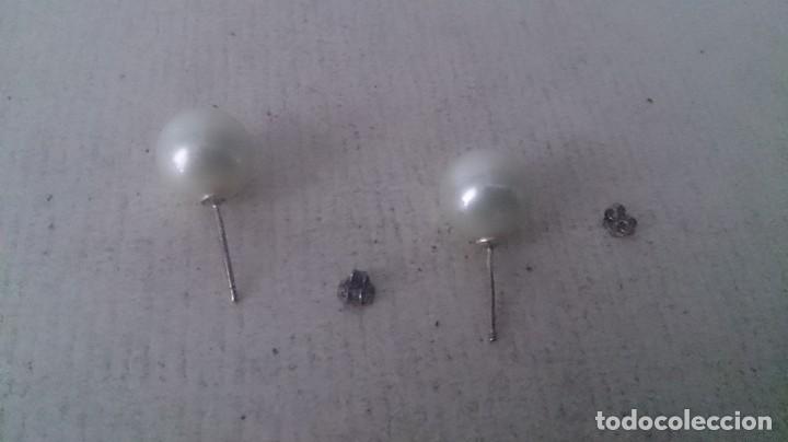 Joyeria: Pendientes de perlas y plata 925 - Foto 3