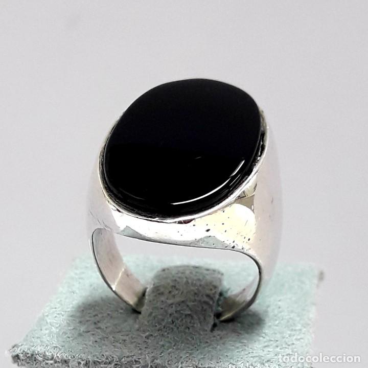 Joyeria: GRAN SORTIJA VINTAGE EN PLATA DE LEY - Foto 2