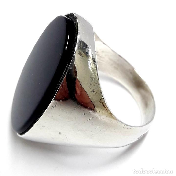 Joyeria: GRAN SORTIJA VINTAGE EN PLATA DE LEY - Foto 5