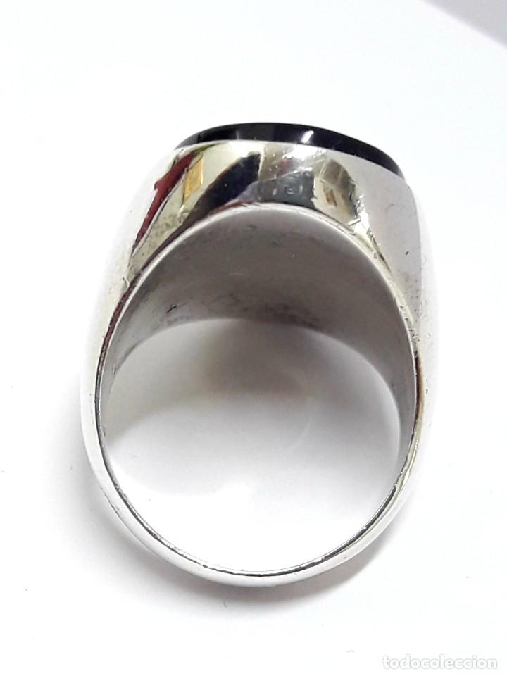 Joyeria: GRAN SORTIJA VINTAGE EN PLATA DE LEY - Foto 6