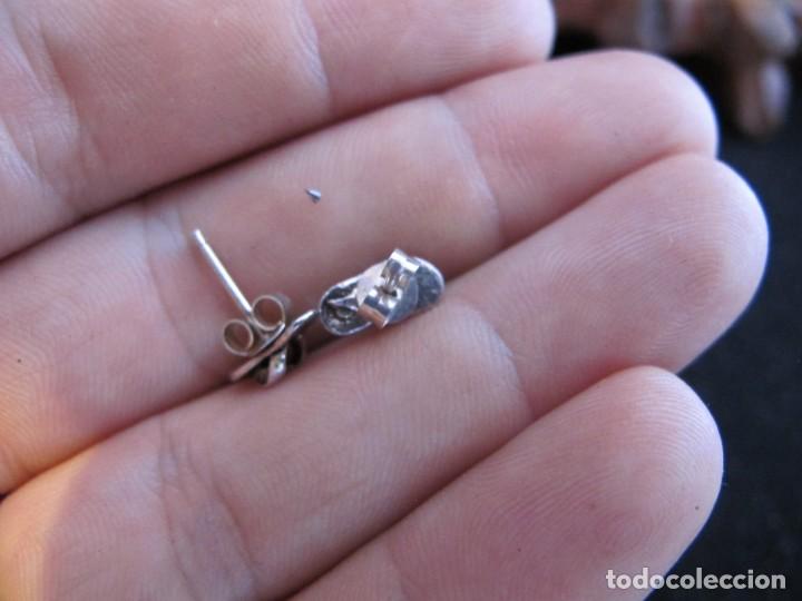 Joyeria: Pendientes de plata forma de chancleta - Foto 5