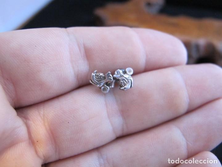 Joyeria: Pendientes de plata cara mickey mouse - Foto 4