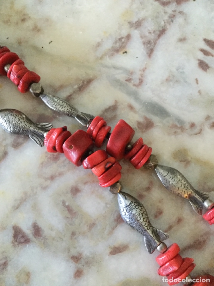 Joyeria: Collar largo Coral aut&eacute;ntico - Foto 3