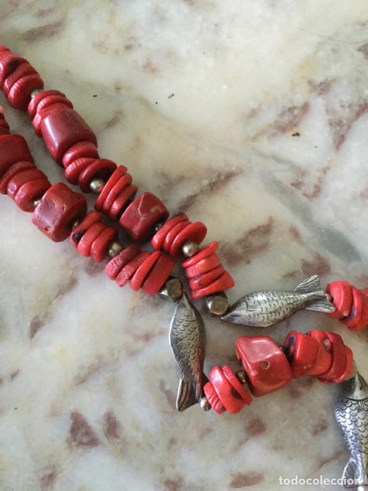 Joyeria: Collar largo Coral aut&eacute;ntico - Foto 4