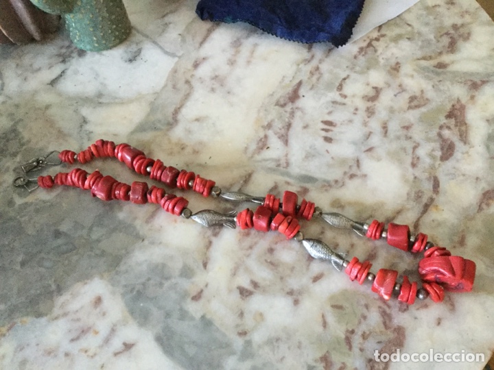 Joyeria: Collar largo Coral aut&eacute;ntico - Foto 1