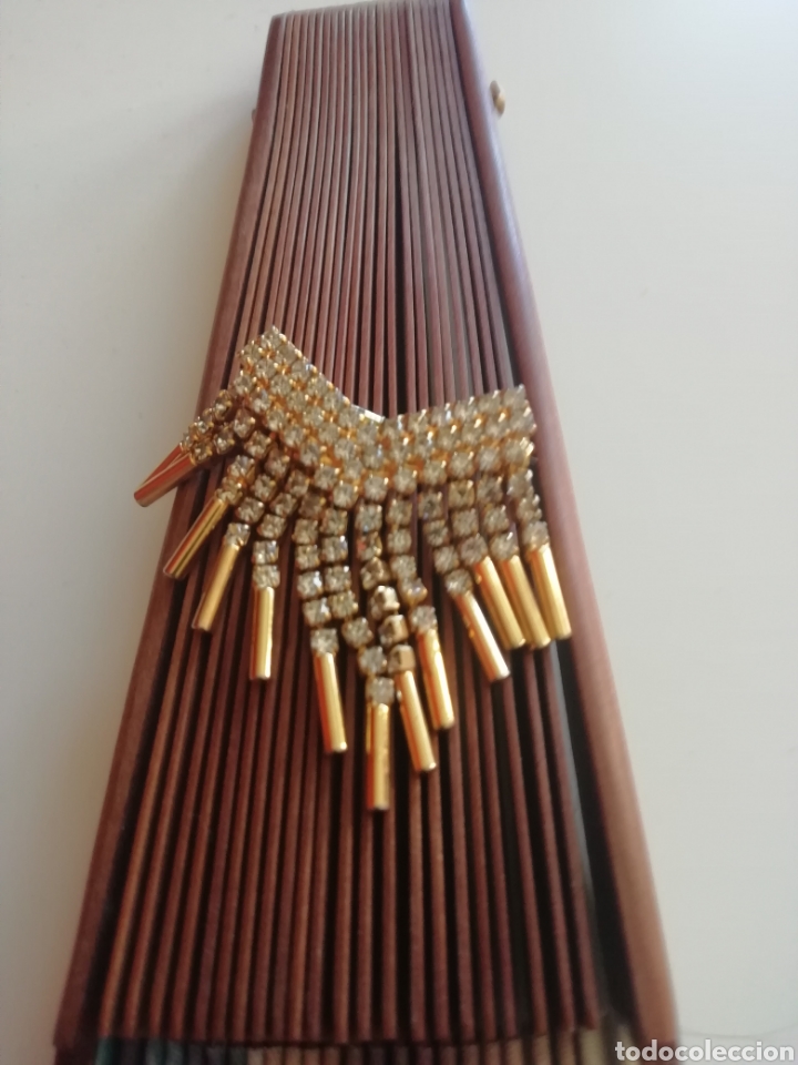 Joyeria: BROCHE CHAPADO ORO CON CIRCONIOS. AUSTRIA. VINTAGE - Foto 5