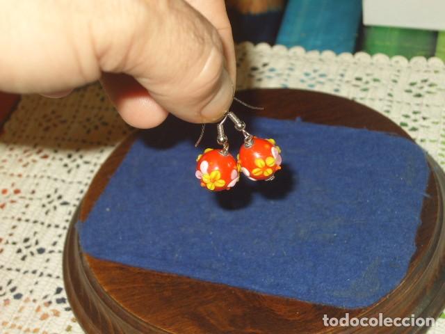 Joyeria: PENDIENTES DE CRISTAL DE MURANO. - Foto 5