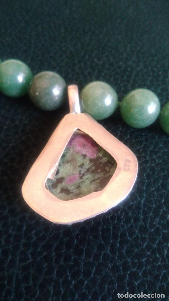 Joyeria: PRECIOSO COLLAR DE PIEDRA Y PLATA - Foto 5